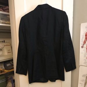 DKNY linen blazer